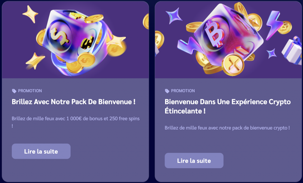 Bonus et Promos chez Shiny Wilds Casino